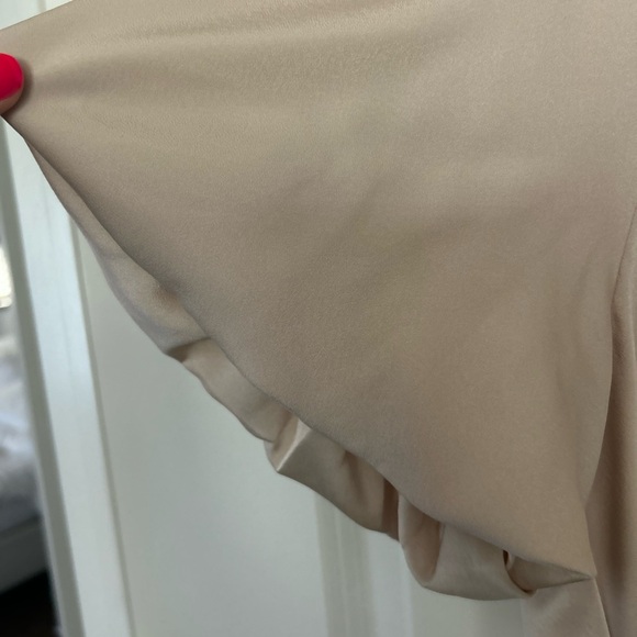 Entro Criss Cross Cream Top - Picture 8 of 9